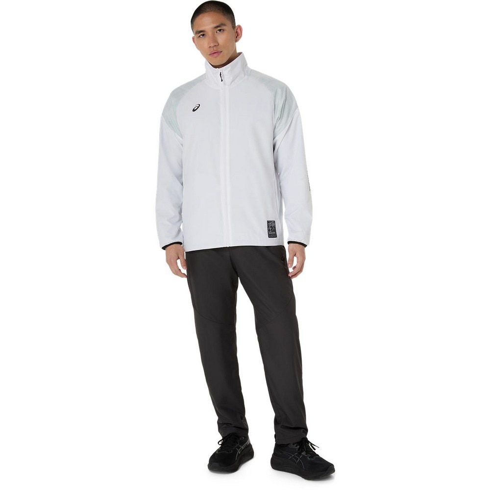 アシックス（ASICS）（メンズ）裏トリコットグラフィック ウインドブレーカージャケット 2031F175.100
