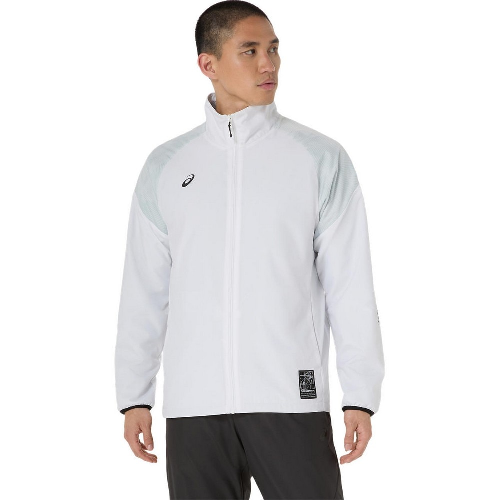 アシックス（ASICS）（メンズ）裏トリコットグラフィック ウインドブレーカージャケット 2031F175.100