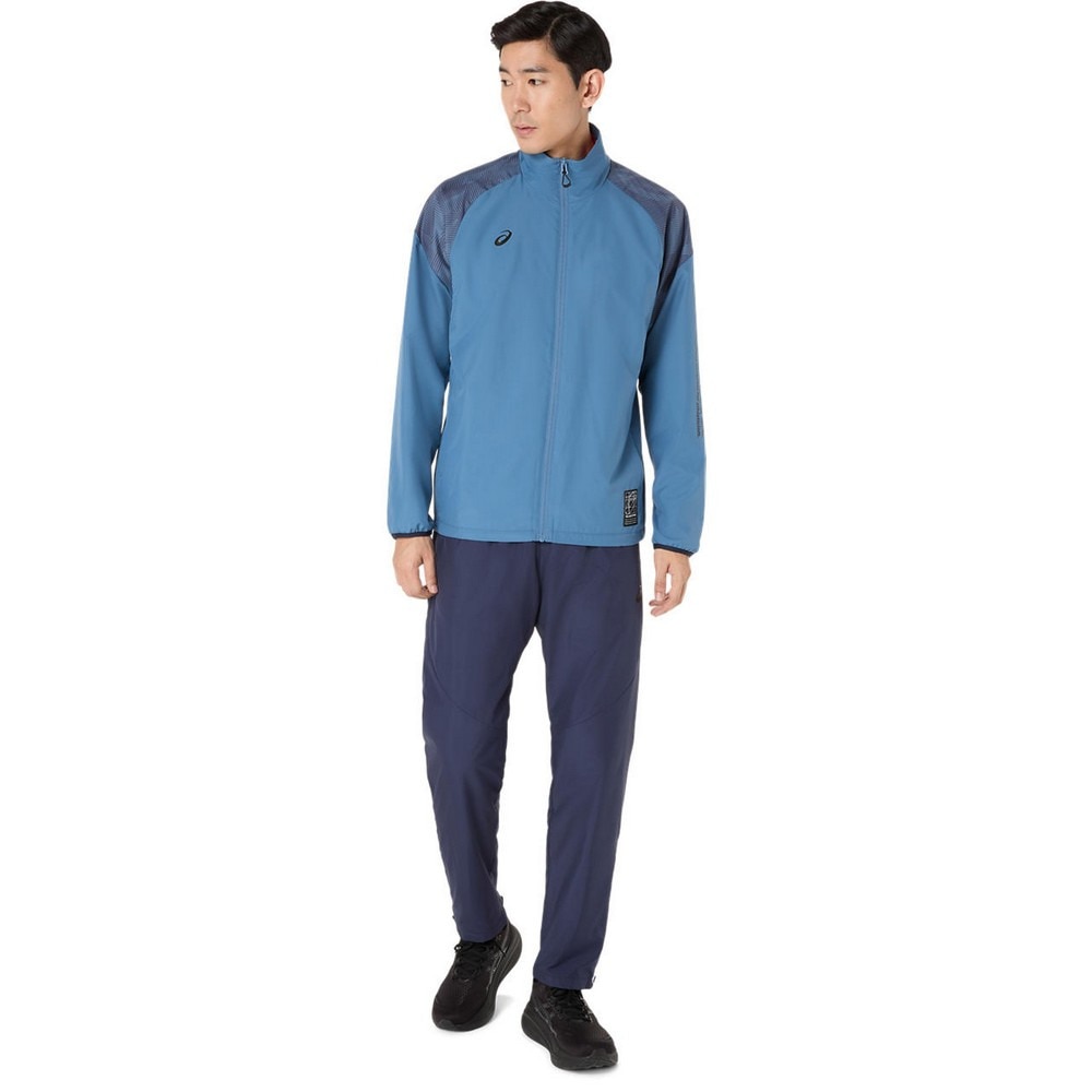 アシックス（ASICS）（メンズ）裏トリコットグラフィック ウインドブレーカージャケット 2031F175.401