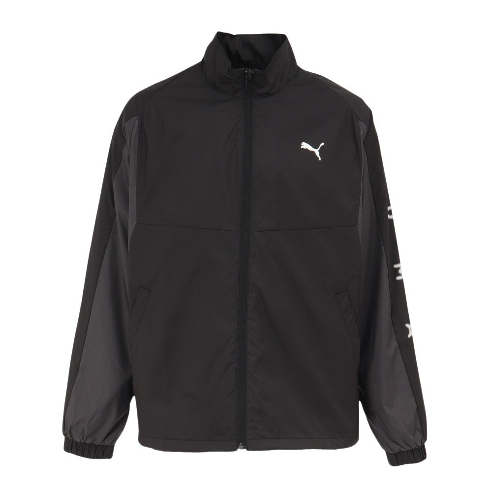 プーマ（PUMA）（メンズ）ヒートクロス BRUSHED トリコット ライナージャケット 528452 01 BLK