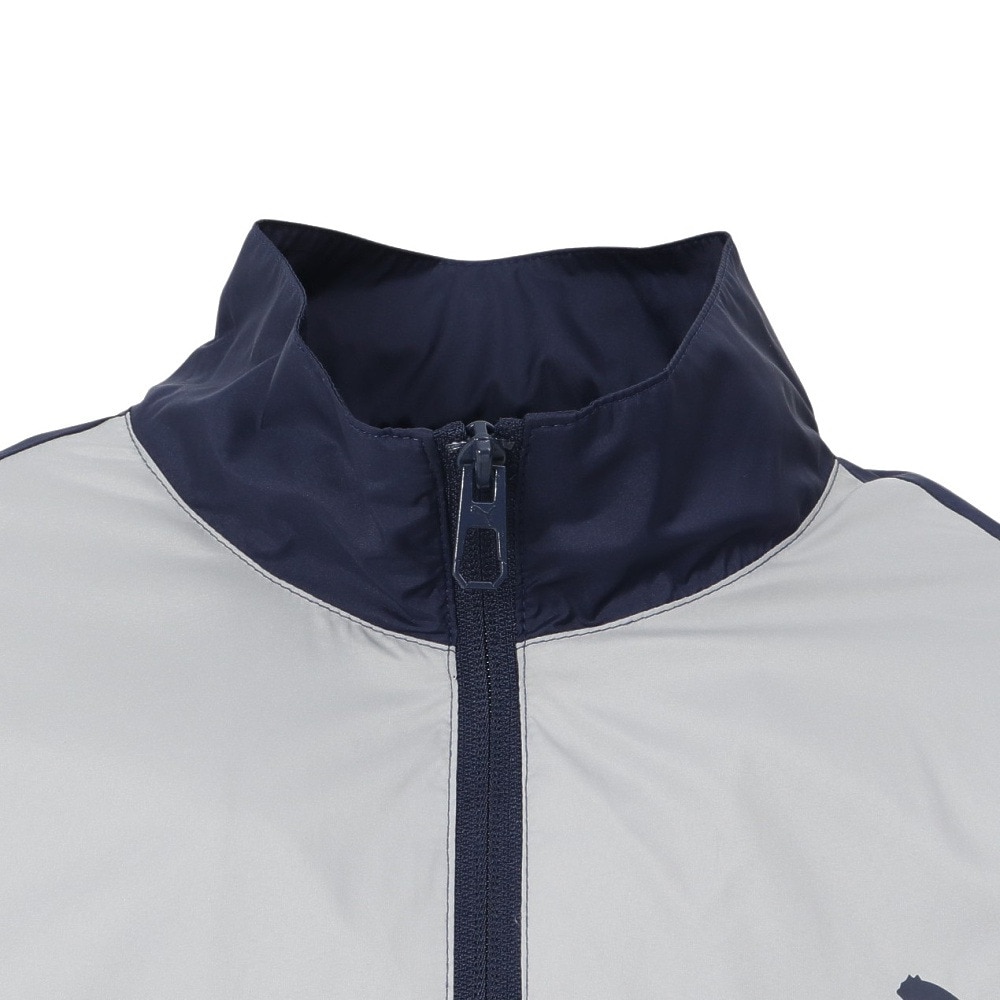 プーマ（PUMA）（メンズ）ヒートクロス BRUSHED トリコット ライナージャケット 528452 06 NVY