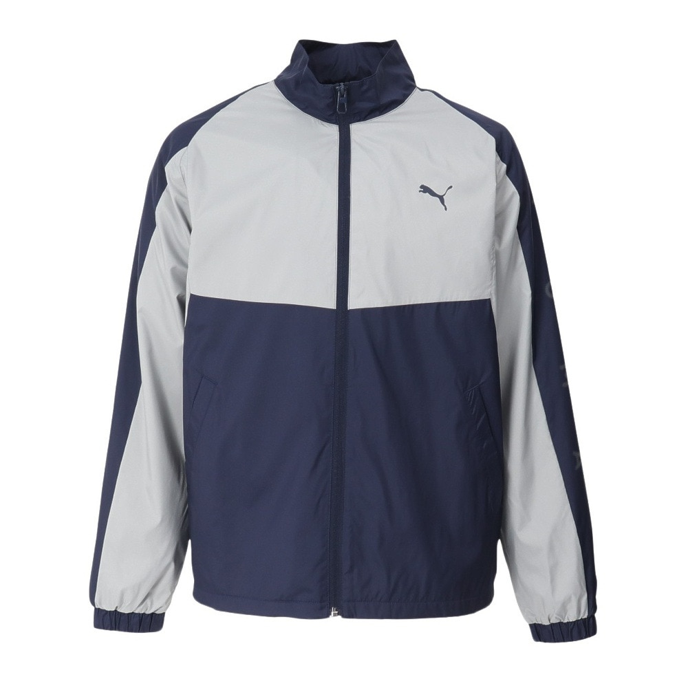 プーマ（PUMA）（メンズ）ヒートクロス BRUSHED トリコット ライナージャケット 528452 06 NVY