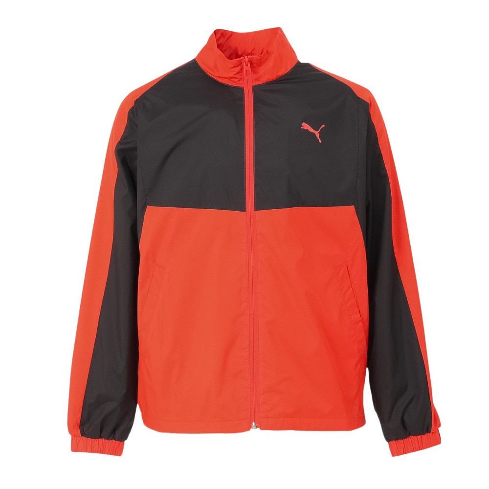 プーマ（PUMA）（メンズ）ヒートクロス BRUSHED トリコット ライナージャケット 528452 22 RED