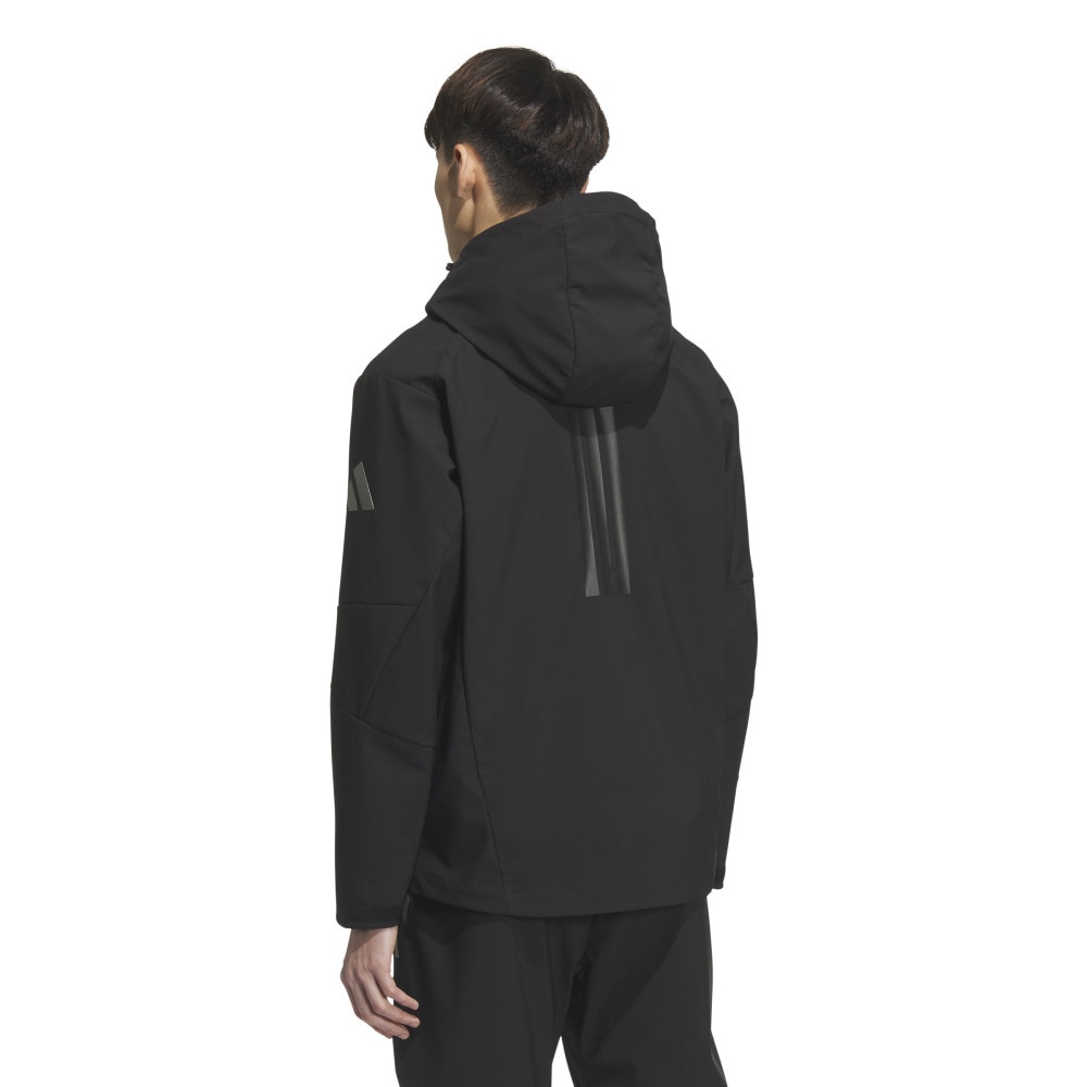 アディダス（adidas）（メンズ）プレミアム スポーツ 圧着加工フリースウーブン フードジャケット F6835-KA1218