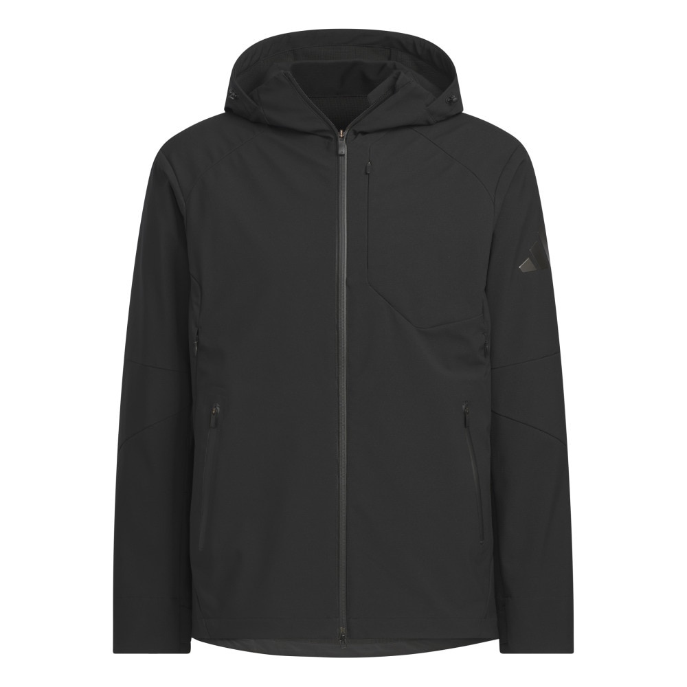 アディダス（adidas）（メンズ）プレミアム スポーツ 圧着加工フリースウーブン フードジャケット F6835-KA1218
