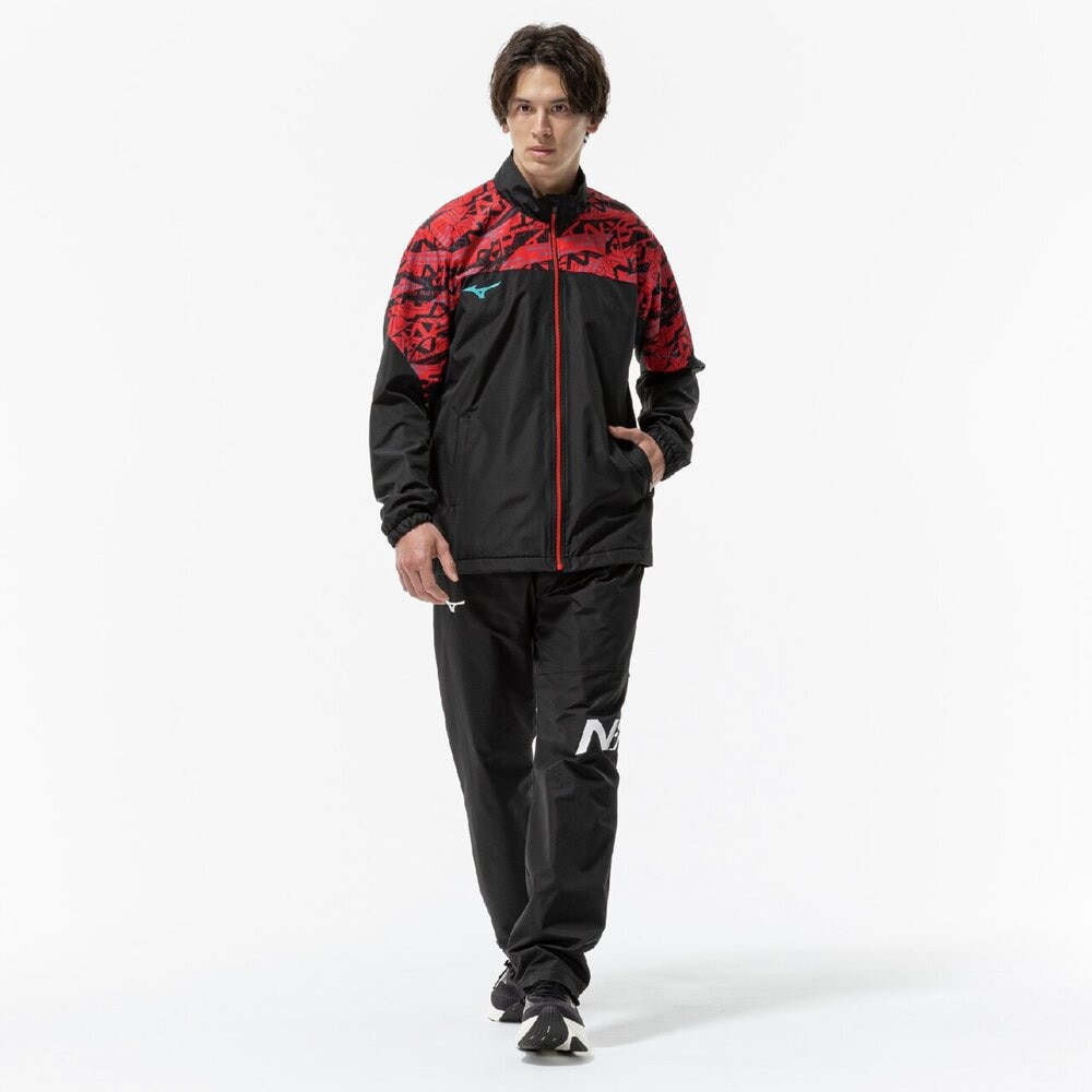 ミズノ（MIZUNO）（メンズ、レディース）吸湿発熱 N-XT ブレスサーモウォーマージャケット 32JEC74009
