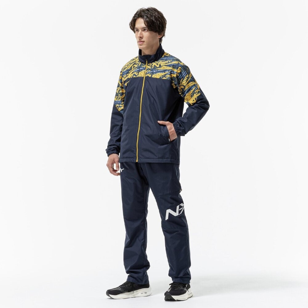 ミズノ（MIZUNO）（メンズ、レディース）吸湿発熱 N-XT ブレスサーモウォーマージャケット 32JEC74014