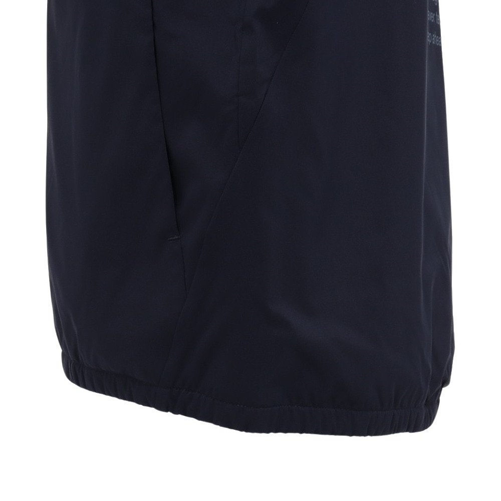 【新品未使用品】タグ付 デサントフルグラフィックスタンドジャケット 6Lネイビー 中古・古着通販】delong (デロング) レザースリーブスタジャン