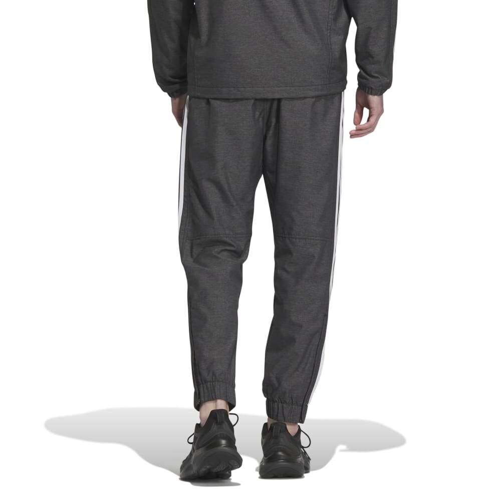 アディダス（adidas）（メンズ）ウィンドブレーカー 上下セット 24/7 WIND. RDY デニム風 ウーブン 防風 撥水 ブラック