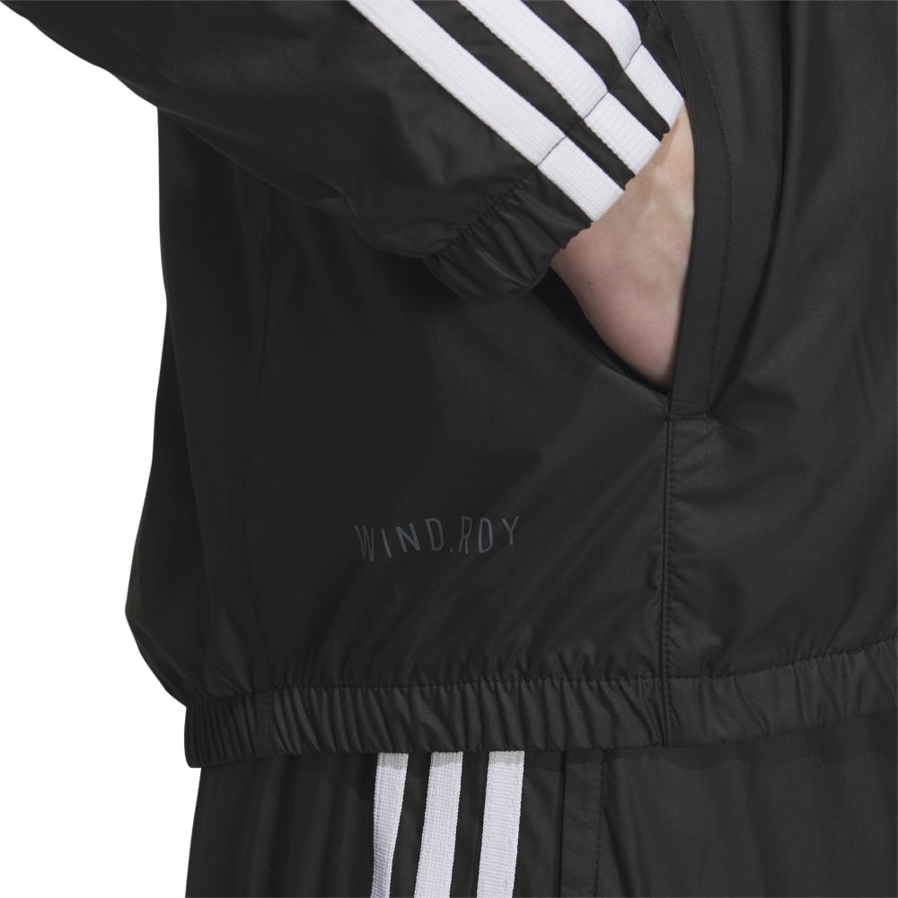 アディダス（adidas）（メンズ）ウィンドブレーカー 上下セット スリーストライプス WIND. RDY 防風 トリコット