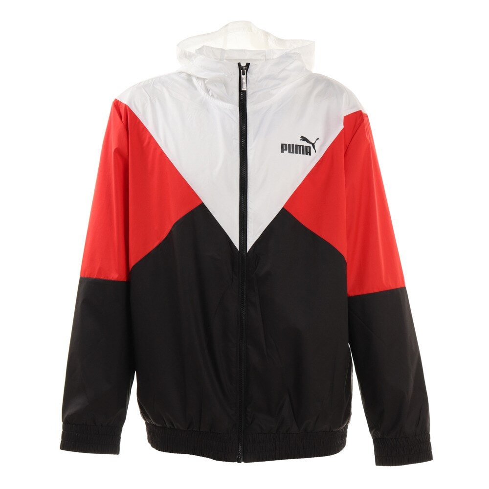  ウーブントラックジャケット 589062-01 RED