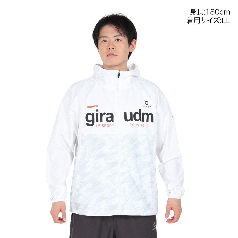 ジローム（GIRAUDM）（メンズ）絶耐撥水 ライト ブレーカー ジャケット WB5S0006-TR854-GRSD WHT