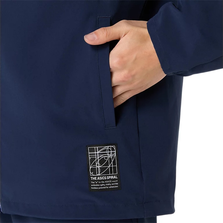 アシックス（ASICS）（メンズ）はっ水ストレッチウーブンフーディー