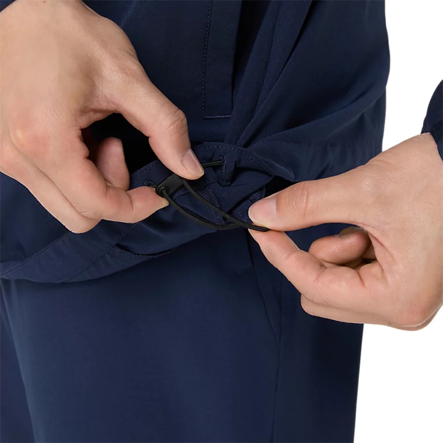 アシックス（ASICS）（メンズ）はっ水ストレッチウーブンフーディー