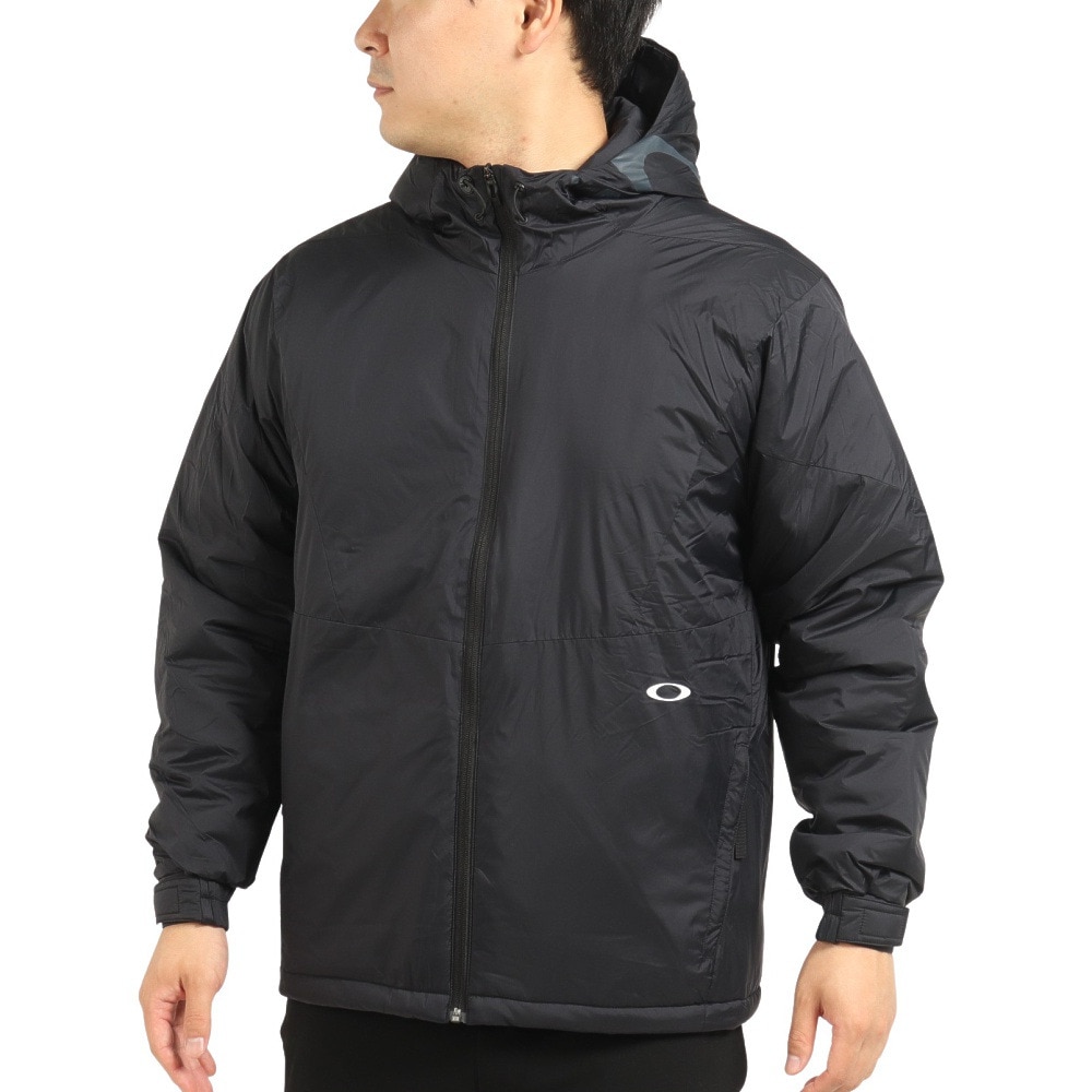 ステンカラーコート OAKLEY オークリー マグネットボタン ウールコート 
