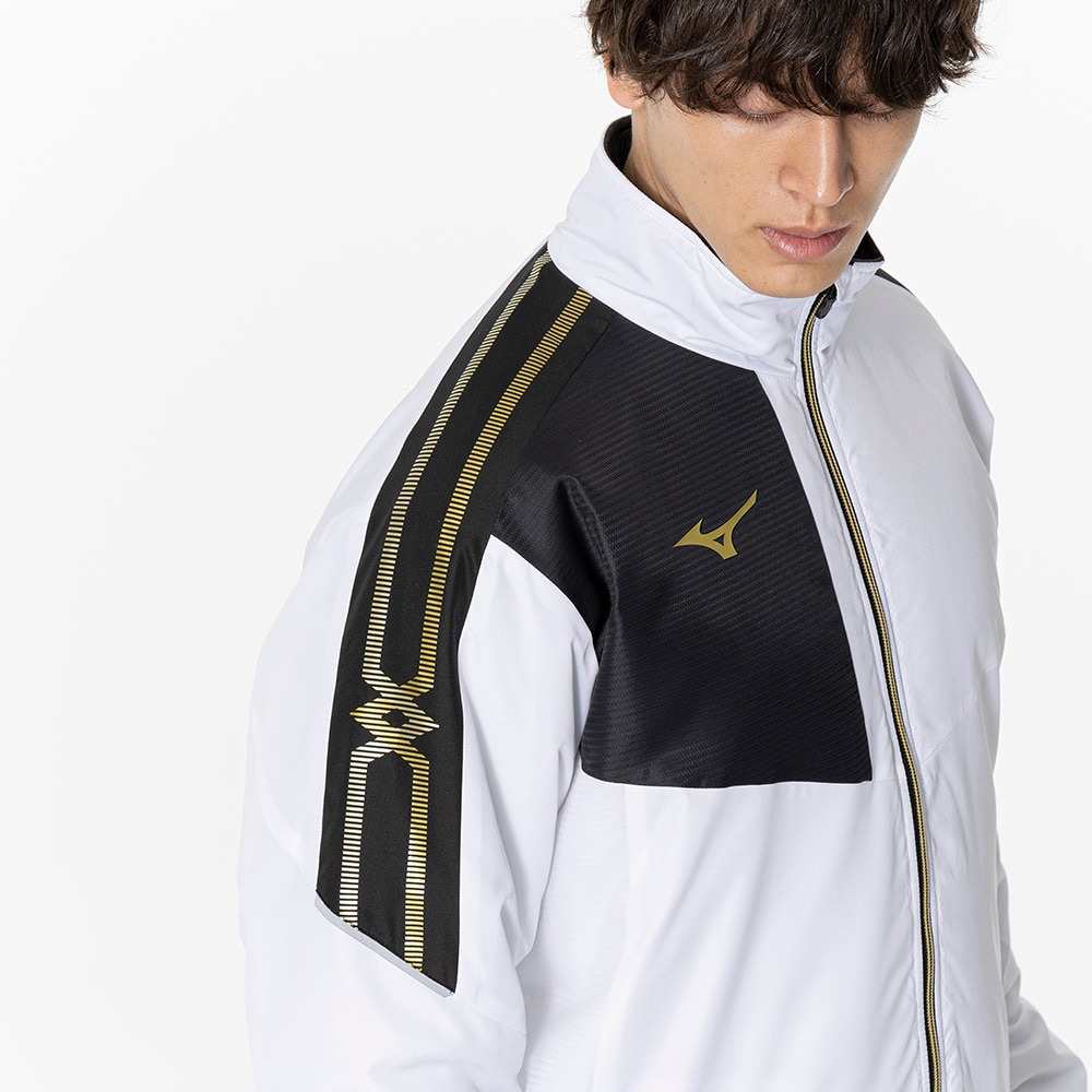 ミズノ（MIZUNO）（メンズ、レディース）MCライン ブレスサーモ中綿ウォーマージャケット 32MEA63001