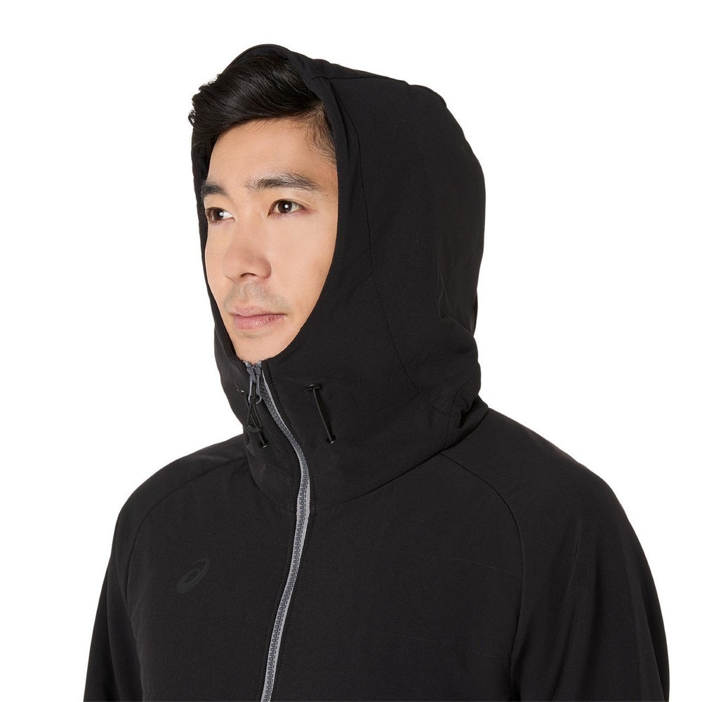 アシックス（ASICS）（メンズ）ハイブリッド中わたフリースフーディー 2031F172.001