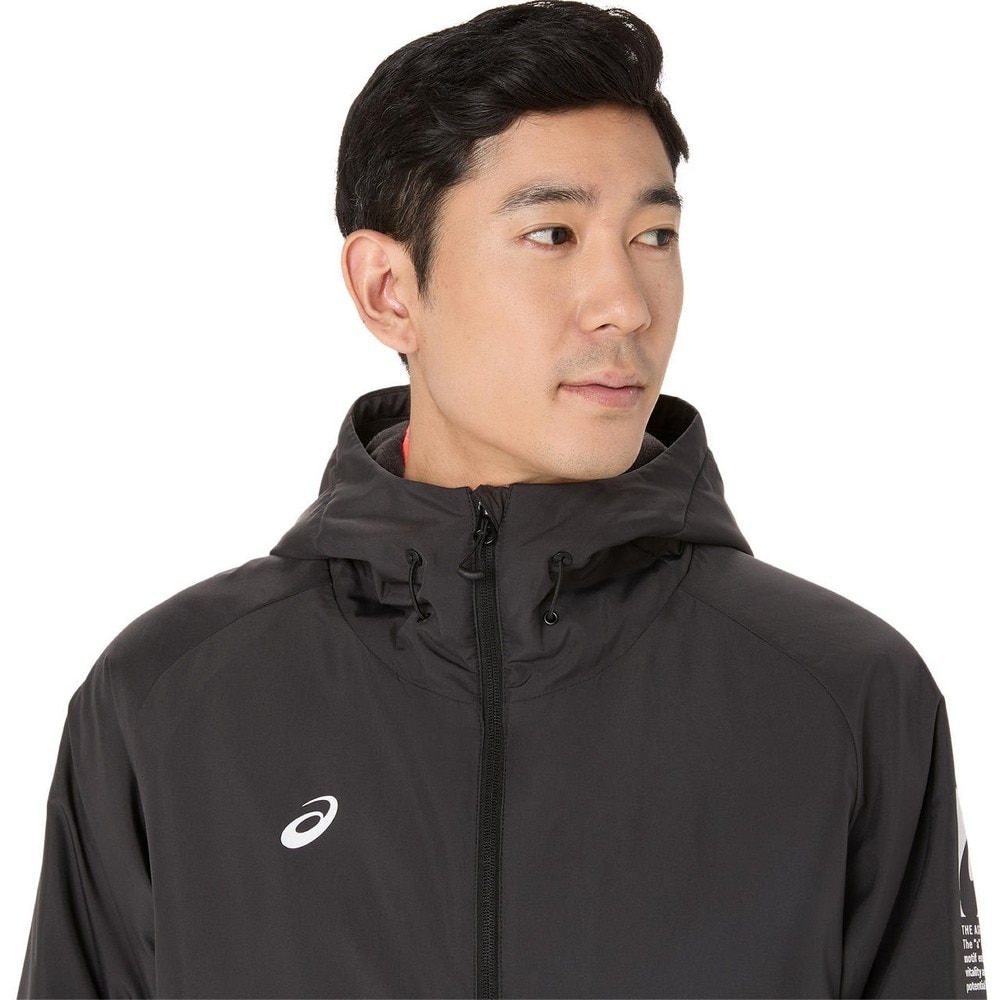アシックス（ASICS）（メンズ）中わたウインドブレーカーフーディー 2031F177.001