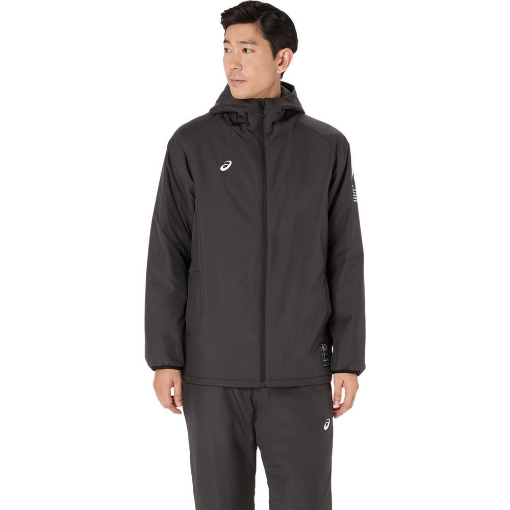 アシックス（ASICS）（メンズ）中わたウインドブレーカーフーディー 2031F177.001