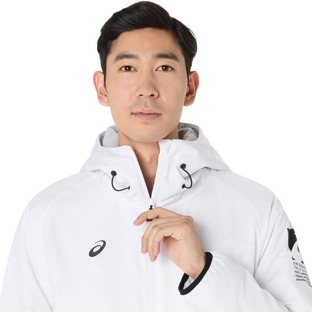 アシックス（ASICS）（メンズ）中わたウインドブレーカーフーディー 2031F177.100