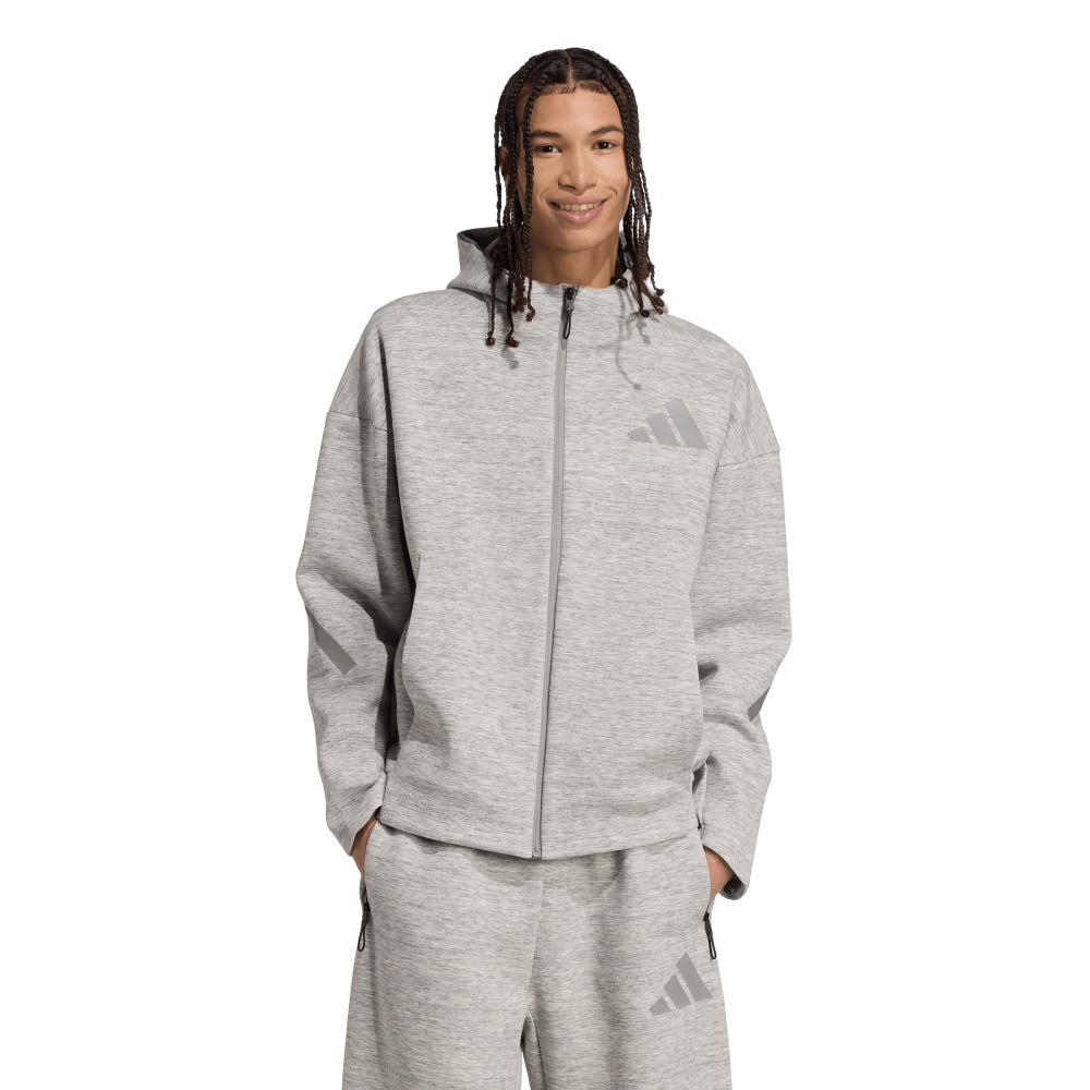 アディダス（adidas）（メンズ）Z.N.E.プレミアム フルジップ パーカー KKL79-JW4752