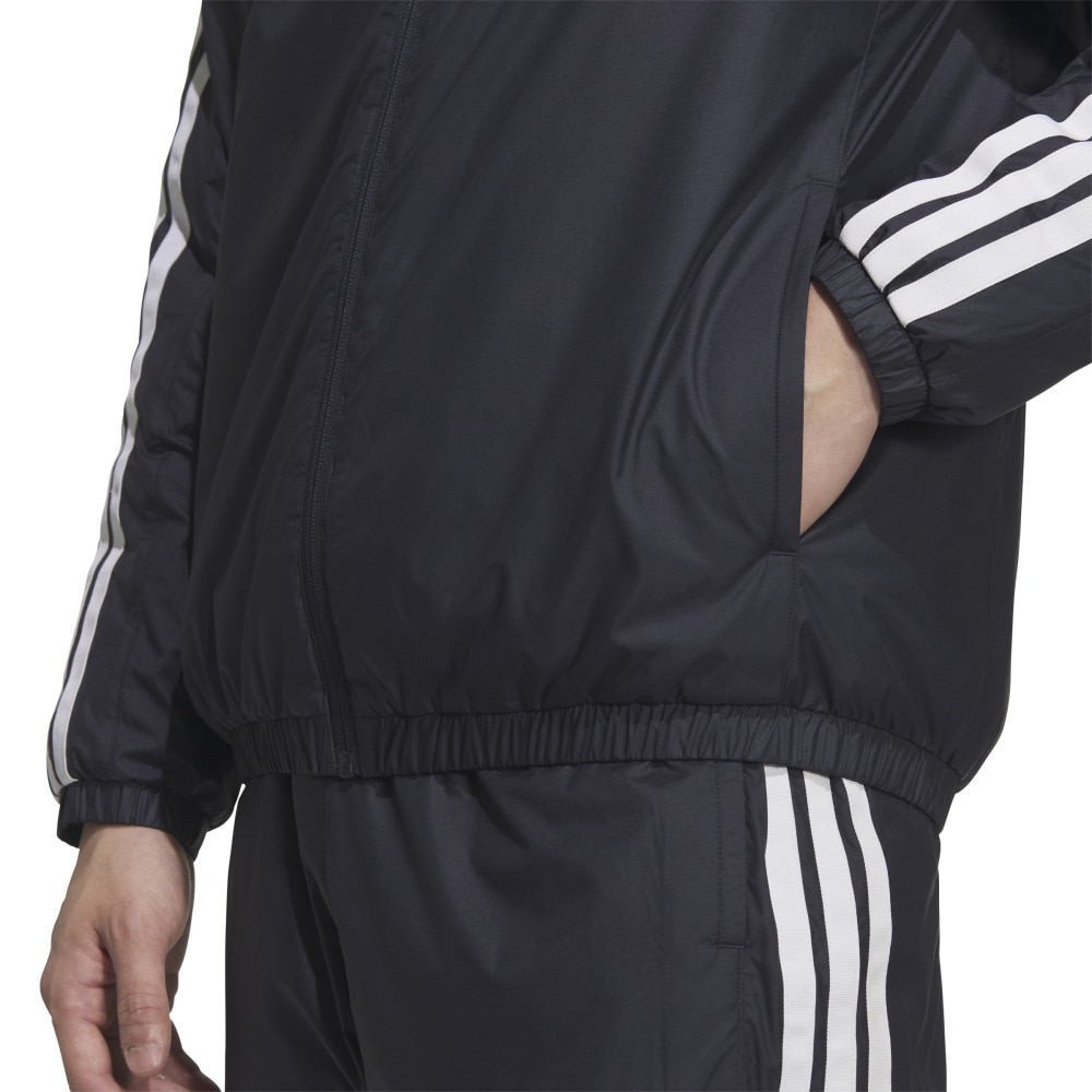 アディダス（adidas）（メンズ）スリーストライプスルーズフィット中わた入りウインドジャケット IS425-JZ8770