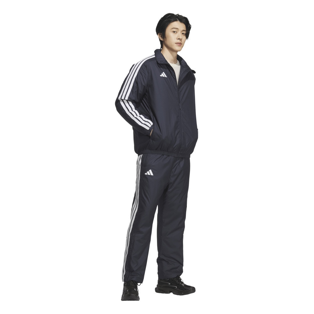 アディダス（adidas）（メンズ）スリーストライプスルーズフィット中わた入りウインドジャケット IS425-JZ8770