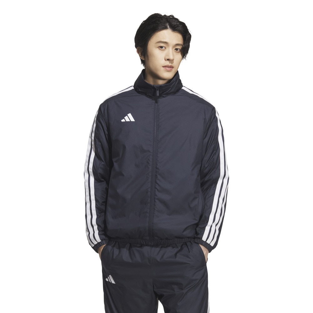 アディダス（adidas）（メンズ）スリーストライプスルーズフィット中わた入りウインドジャケット IS425-JZ8770