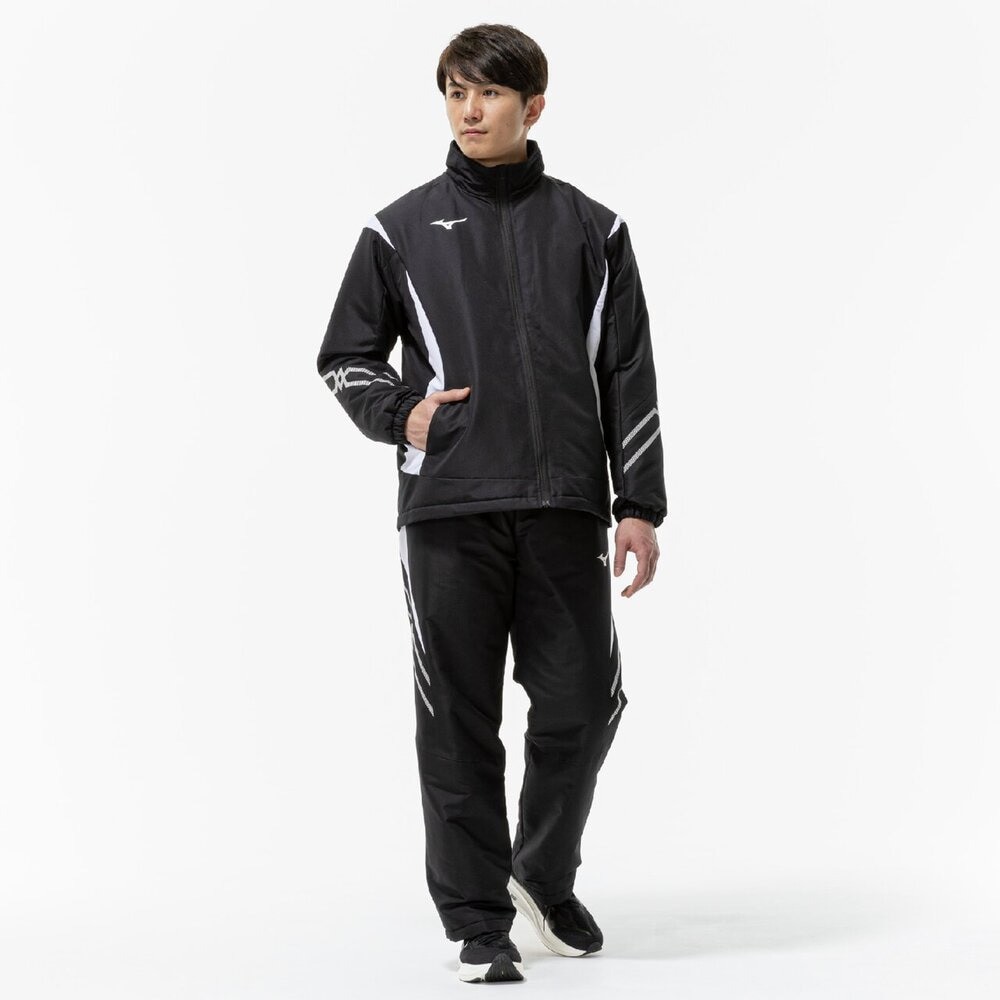 ミズノ（MIZUNO）（メンズ、レディース）MCライン ブレスサーモ 中綿ウォーマージャケット 32MEC63009