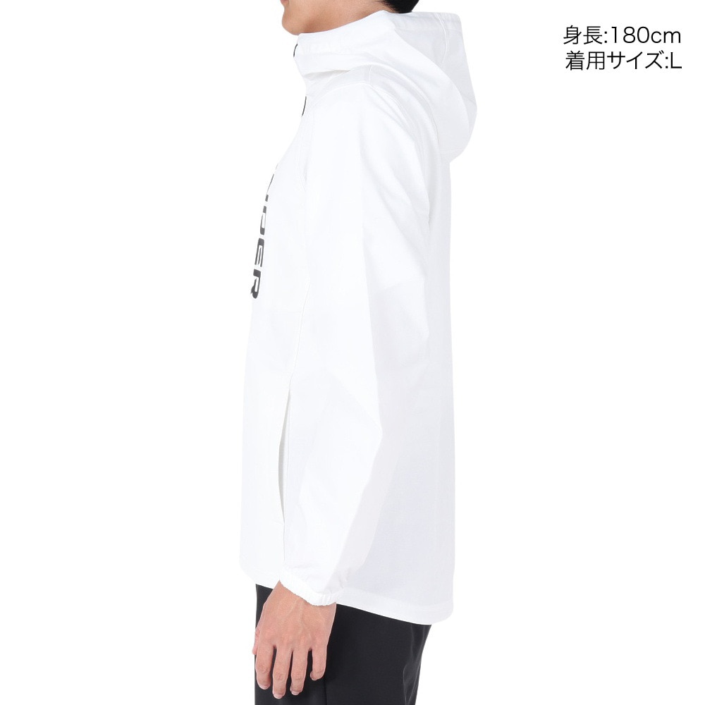 アンダーアーマー（UNDER ARMOUR）（メンズ）ブラッシュドウーブン フルジップ フーディ ジャケット 1381347 100