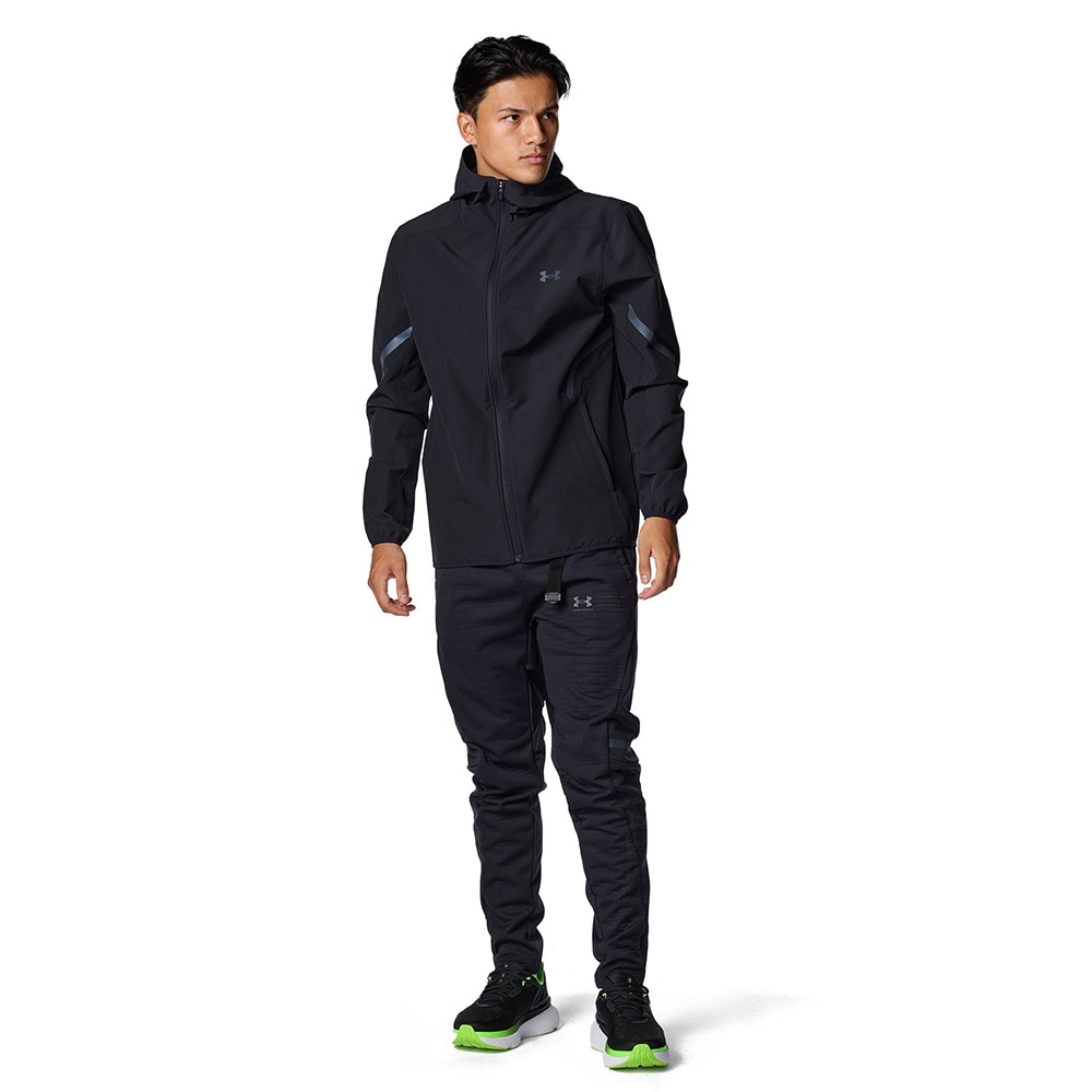 アンダーアーマー（UNDER ARMOUR）（メンズ）ブラッシュドウーブン リフレクト ジャケット 6007741 001