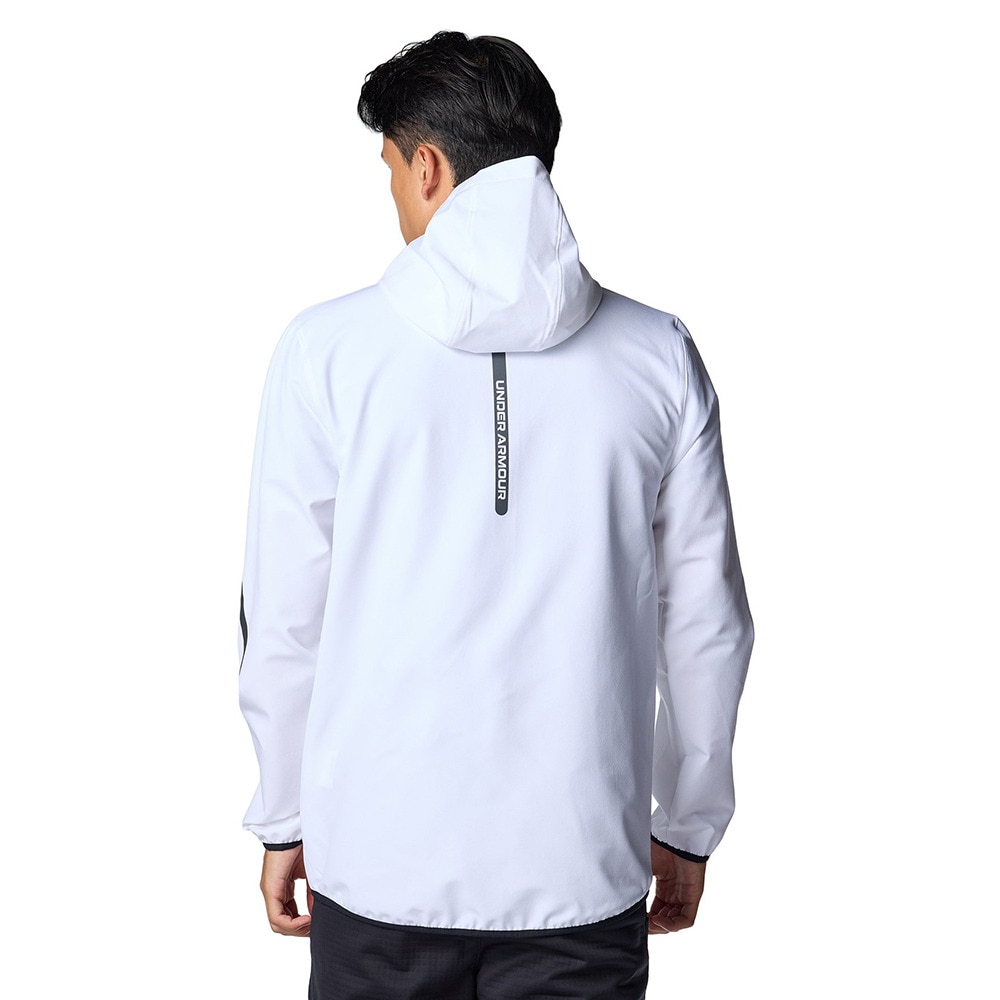 アンダーアーマー（UNDER ARMOUR）（メンズ）ブラッシュドウーブン リフレクト ジャケット6007741 100