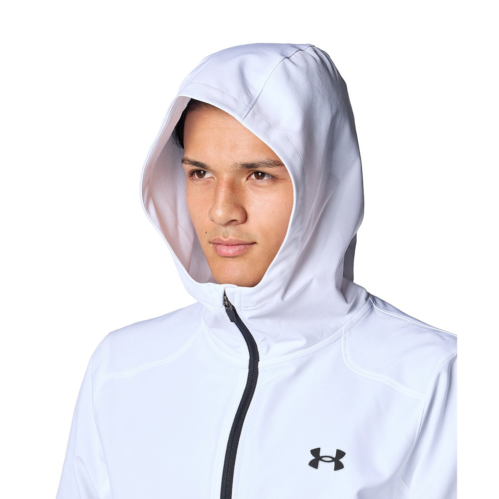 アンダーアーマー（UNDER ARMOUR）（メンズ）ブラッシュドウーブン リフレクト ジャケット6007741 100