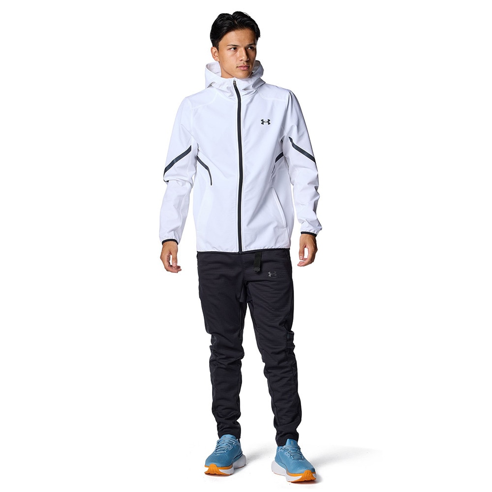 アンダーアーマー（UNDER ARMOUR）（メンズ）ブラッシュドウーブン リフレクト ジャケット6007741 100