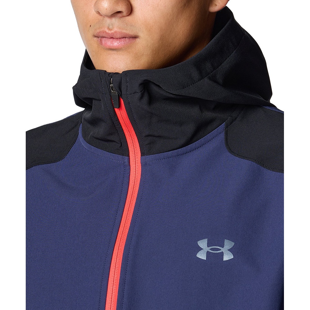 アンダーアーマー（UNDER ARMOUR）（メンズ）ブラッシュドウーブン リフレクト ジャケット 6007741 403
