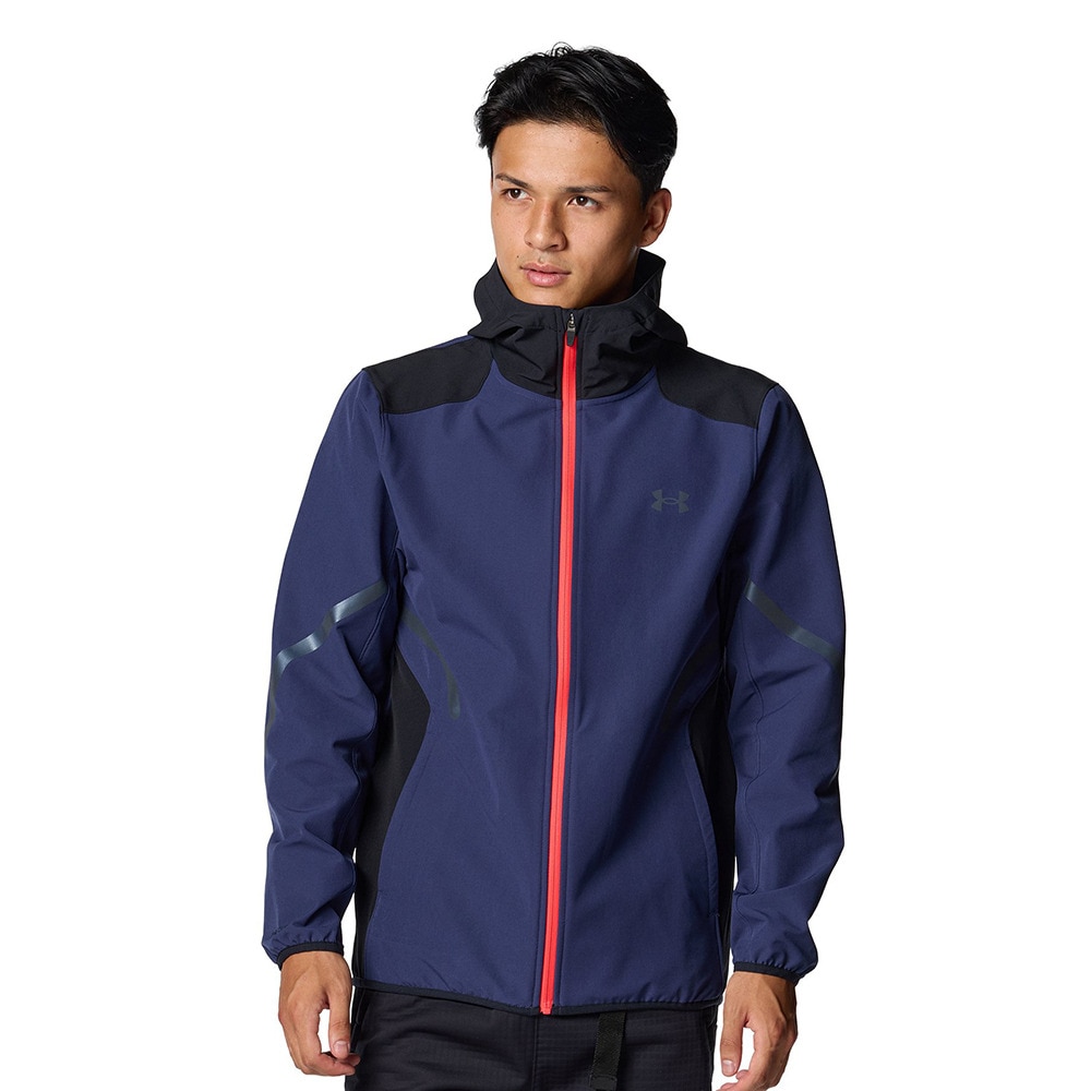 アンダーアーマー（UNDER ARMOUR）（メンズ）ブラッシュドウーブン リフレクト ジャケット 6007741 403