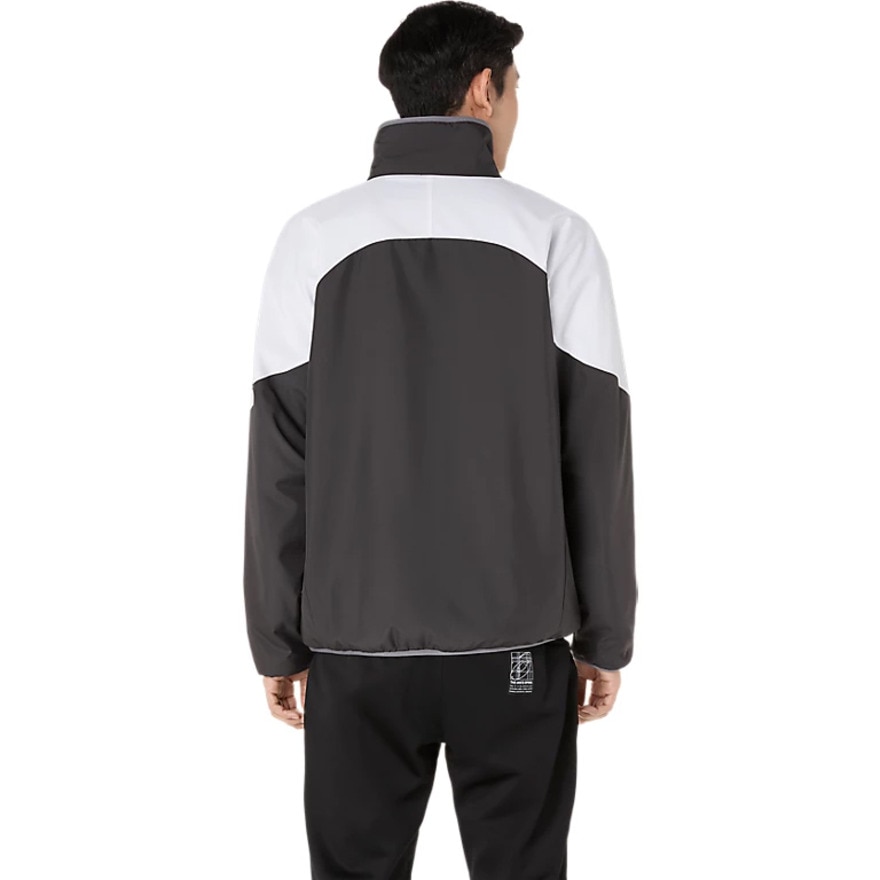 アシックス（ASICS）（メンズ）リラックスリバーシブルウーブンフリースジャケット 2031F171.001