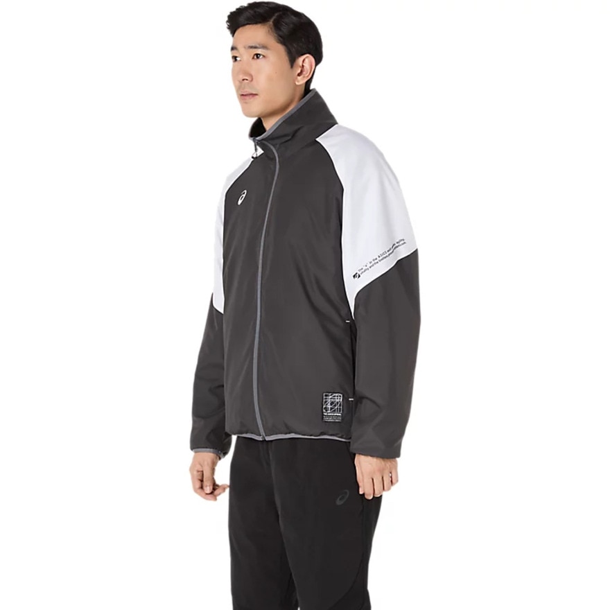 アシックス（ASICS）（メンズ）リラックスリバーシブルウーブンフリースジャケット 2031F171.001