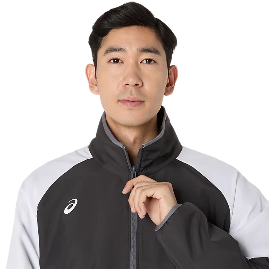 アシックス（ASICS）（メンズ）リラックスリバーシブルウーブンフリースジャケット 2031F171.001