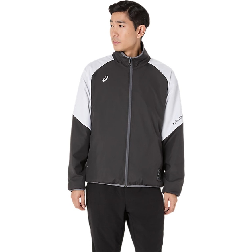 アシックス（ASICS）（メンズ）リラックスリバーシブルウーブンフリースジャケット 2031F171.001