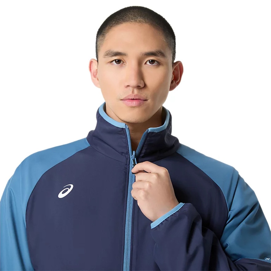 アシックス（ASICS）（メンズ）リラックスリバーシブルウーブンフリースジャケット 2031F171.400