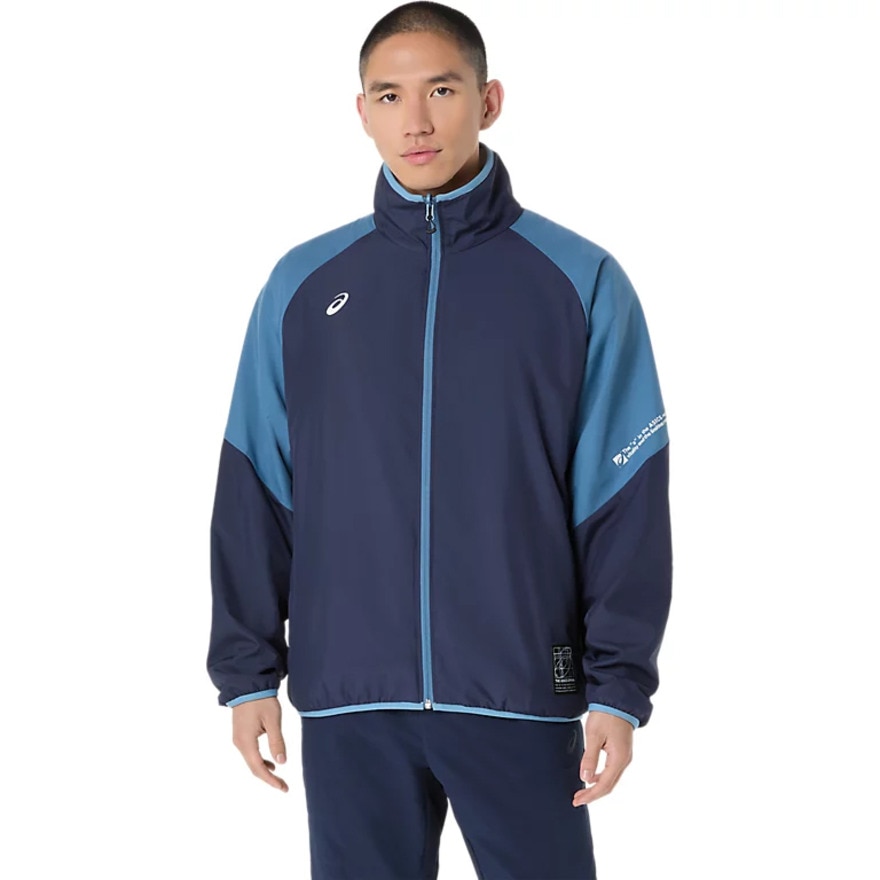 アシックス（ASICS）（メンズ）リラックスリバーシブルウーブンフリースジャケット 2031F171.400
