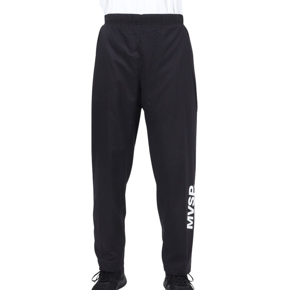 デサント（DESCENTE）（メンズ）HEATNAVI サイドロゴ テーパードパンツ DMMWJG30 BK