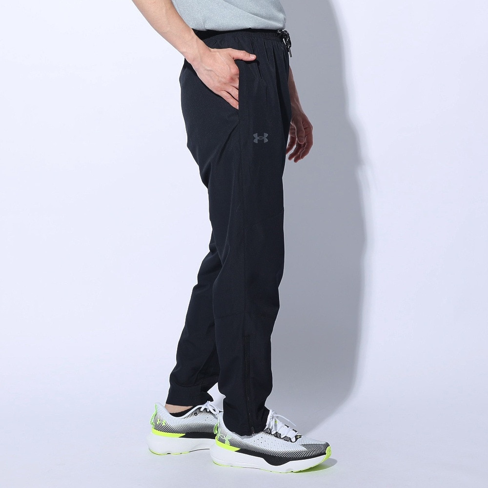 アンダーアーマー（UNDER ARMOUR）（メンズ）レガシー ウインド パンツ 1382876 001