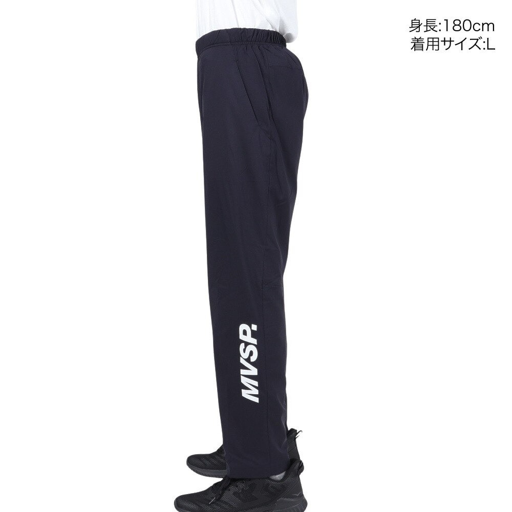 デサント（DESCENTE）（メンズ）HEATNAVI サイドロゴ テーパードパンツ DMMWJG30 NV