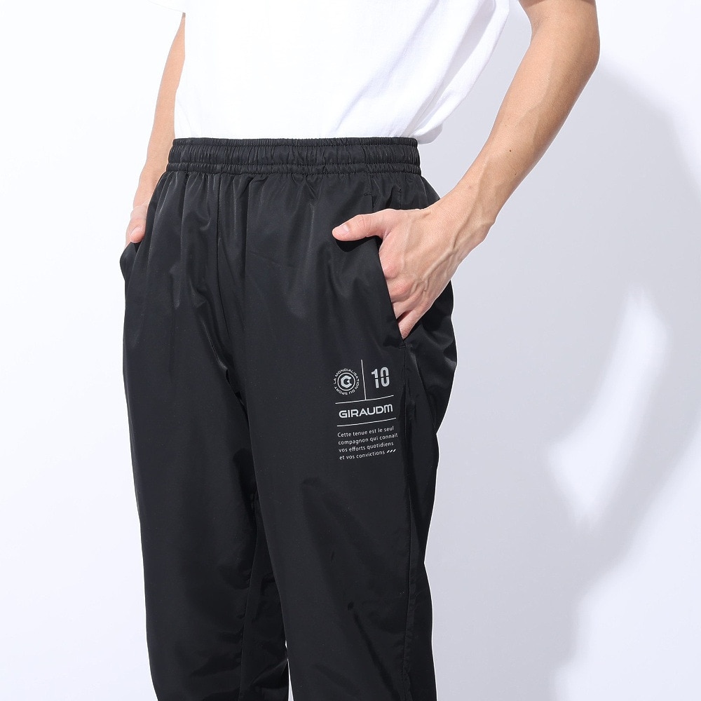 ジローム（GIRAUDM）（メンズ）絶耐撥水 メッシュ ブレーカー パンツ WB4F0004-TR854-GRSD BLK