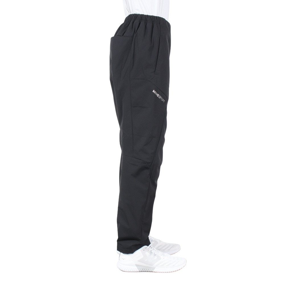 デサント（DESCENTE）（メンズ）HEATNAVI ブラッシュド ロングパンツ ST4FPZ34M BK00