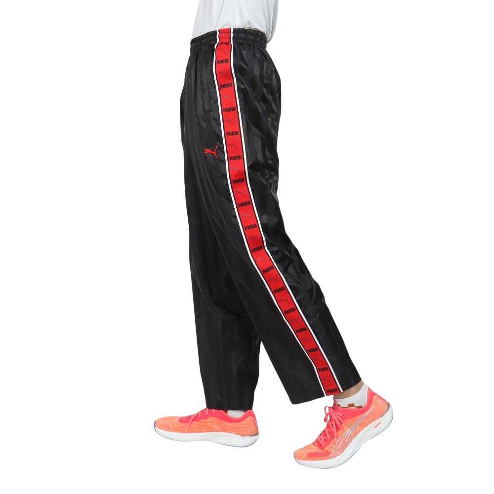 プーマ（PUMA）（メンズ）トレーニング シャドウ ストライプ ウーブン パンツ 527753 01 BLK