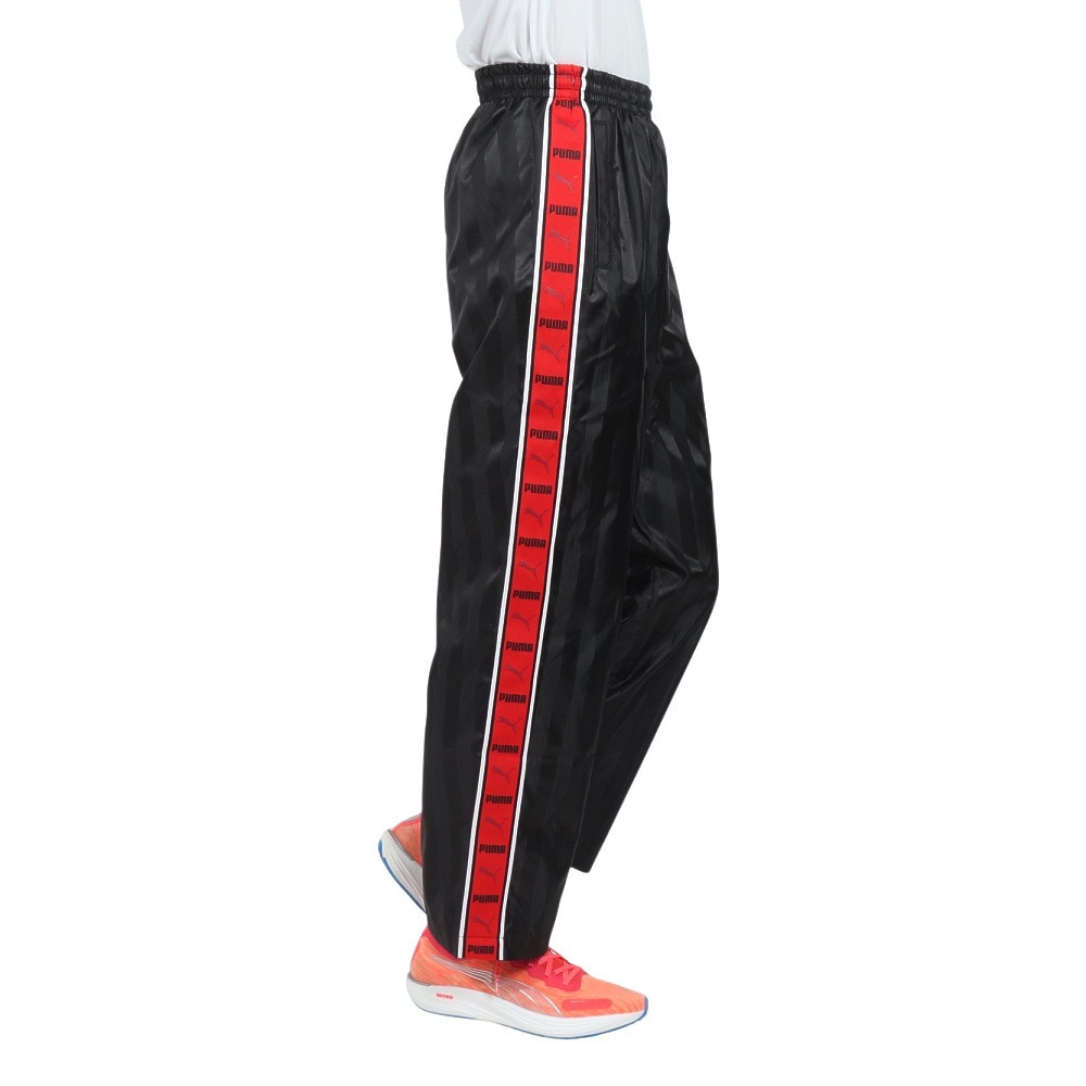 プーマ（PUMA）（メンズ）トレーニング シャドウ ストライプ ウーブン パンツ 527753 01 BLK