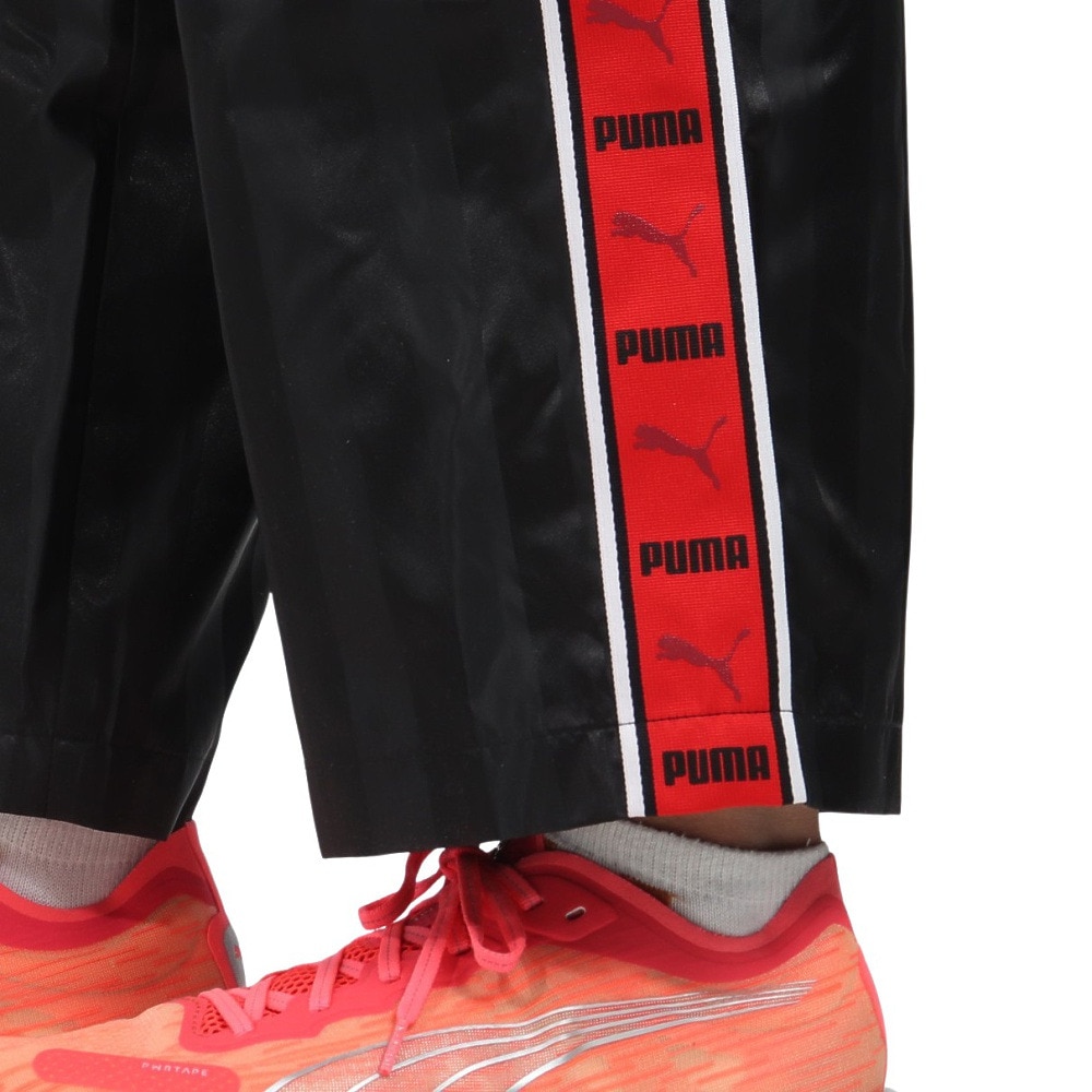 プーマ（PUMA）（メンズ）トレーニング シャドウ ストライプ ウーブン パンツ 527753 01 BLK